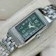 Best Replica Jaeger-LeCoultre Reverso one 23mm Watch in Green Dial Stainless Steel with Diamonds (4)_th.jpg
